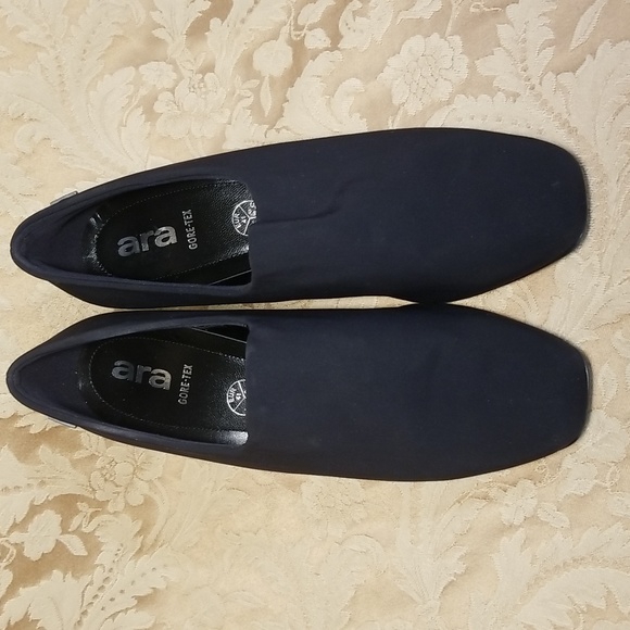 Ara gore-tex women's blue high heel comfort shoe,size 9.5 - Picture 3 of 12
